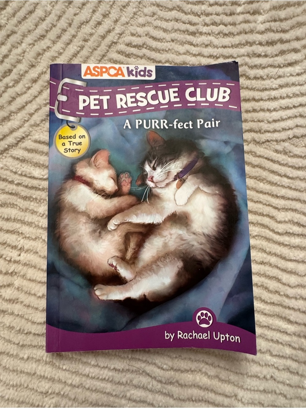 ASPCA Pet Rescue Club #7: A PURR-fect Pair - Purple Cover